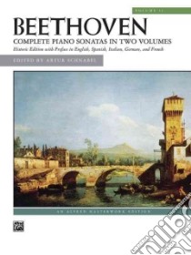 Beethoven Complete Piano Sonatas in Two Volumes libro in lingua di Beethoven Ludwig Van (COP), Schnabel Artur (EDT)
