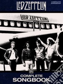 Led Zeppelin Complete Songbook libro in lingua di Not Available (NA)