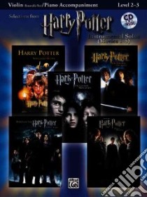 Selections From Harry Potter Instrumental Solos Movies 1-5 libro in lingua di Alfred Publishing (COR)