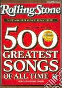Rolling Stone Easy Piano Sheet Music Classics libro in lingua di Coates Dan (COP)