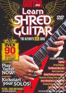 Learn Shred Guitar libro in lingua di Batio Michael Angelo