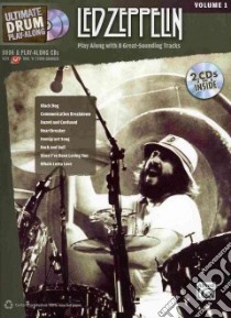 Ultimate Drum Play-along Led Zeppelin libro in lingua di Alfred Publishing Co. Inc. (COR)
