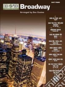 Broadway libro in lingua di Coates Dan (COP)