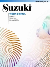 Suzuki Violin School libro in lingua di Suzuki Shinichi (CON)