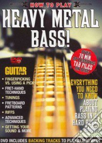How to Play Heavy Metal Bass! libro in lingua di Scharfglass Matt