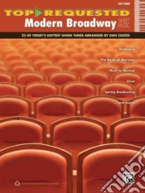 Top-Requested Modern Broadway Sheet Music libro in lingua di Coates Dan (ADP)