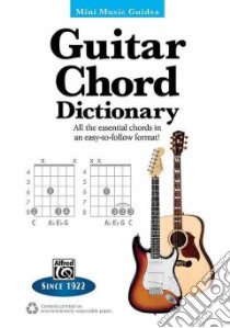 Guitar Chord Dictionary libro in lingua di Alfred Publishing (COR)