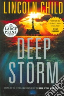 Deep Storm libro in lingua di Child Lincoln