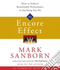 The Encore Effect libro in lingua di Sanborn Mark, Sanborn Mark (NRT)