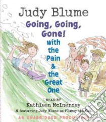 Going, Going, Gone! (CD Audiobook) libro in lingua di Blume Judy, McInerney Kathleen (NRT)