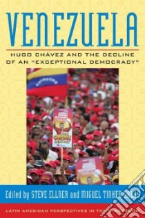 Venezuela libro in lingua di Ellner Steve (EDT), Salas Miguel Tinker (EDT)