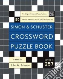 Simon & Schuster Crossword Puzzle Book libro in lingua di Samson John M. (EDT)