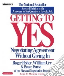 Getting to Yes (CD Audiobook) libro in lingua di Fisher Roger, Ury William, Patton Bruce, Guyer Murphy (NRT)