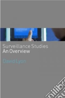 Surveillance Studies libro in lingua di Lyon David