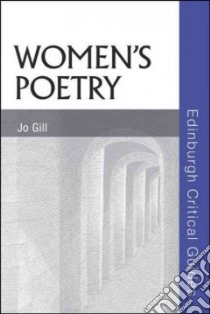 Women's Poetry libro in lingua di Gill Jo