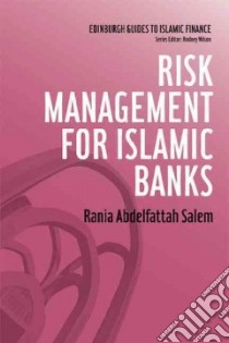 Risk Management for Islamic Banks libro in lingua di Salem Rania Abdelfattah