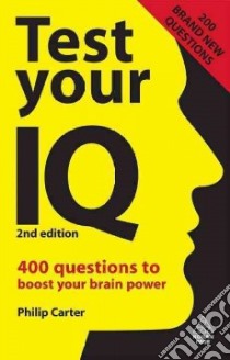 Test Your IQ libro in lingua di Carter Philip