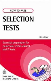 How to Pass Selection Tests libro in lingua di Mike Bryon