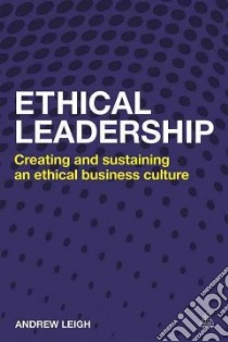 Ethical Leadership libro in lingua di Leigh Andrew