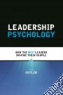 Leadership Psychology libro in lingua di Cutler Alan