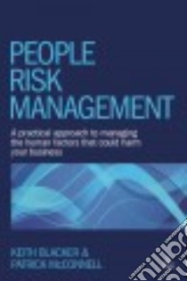 People Risk Management libro in lingua di Blacker Keith, McConnell Patrick