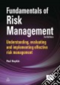 Fundamentals of Risk Management libro in lingua di Hopkin Paul