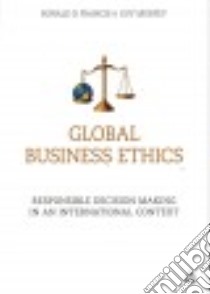 Global Business Ethics libro in lingua di Francis Ronald D., Murfey Guy