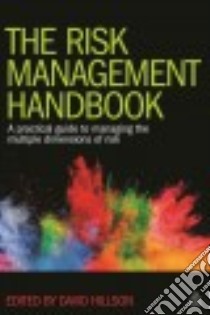 The Risk Management Handbook libro in lingua di Hillson David (EDT)