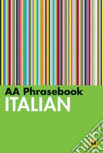 AA Phrasebook Italian libro in lingua