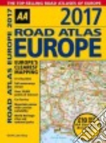AA Road Atlas Europe 2017 libro in lingua di AA Media Limited (COR)
