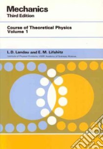 Mechanics libro in lingua di L.D. Landau