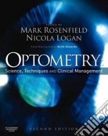 Optometry libro in lingua di Mark Rosenfield