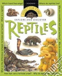 Reptiles libro in lingua di Llewellyn Claire