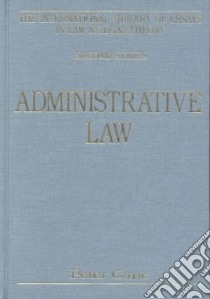 Administrative Law libro in lingua di Cann Steven J. (EDT)