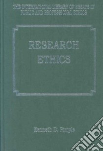 Research Ethics libro in lingua di Pimple Kenneth D. (EDT)