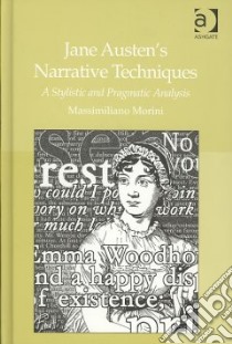 Jane Austen's Narrative Techniques libro in lingua di Morini Massimiliano