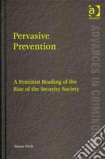Pervasive Prevention libro in lingua di Pitch Tamar