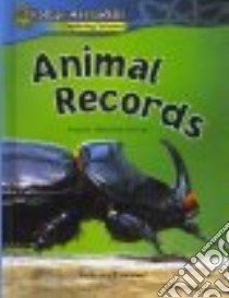 Animal Records libro in lingua di Schrier Allyson Valentine