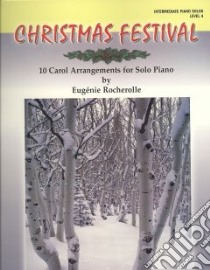 Christmas Festival libro in lingua di Rocherolle Eugenie