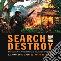 Search and Destroy libro in lingua di Nolan Keith W.