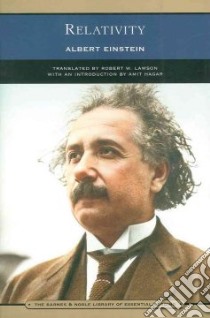 Relativity libro in lingua di Einstein Albert, Lawson Robert W. (TRN), Hagar Amit (INT)