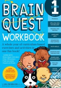 Brain Quest Workbook Grade 1 libro in lingua di Trumbauer Lisa, Rogers Betsy (EDT)