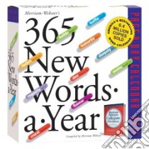 365 New Words-a-Year 2011 Calendar libro in lingua di Merriam-Webster (COM)