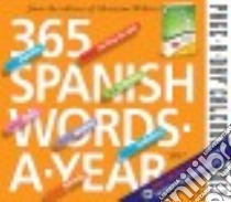 365 Spanish Words-a-year 2017 Calendar libro in lingua di Merriam-Webster (COR)