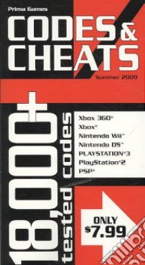 Codes & Cheats Summer 2009 libro in lingua di Prima Games (COR)