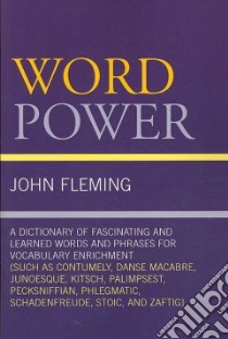 Word Power libro in lingua di Fleming John