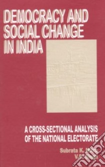 Democracy and Social Change in India libro in lingua di Mitra Subrata Kumar, Singh V. B.
