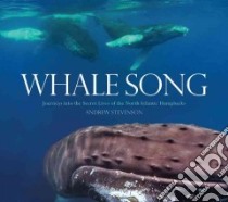Whale Song libro in lingua di Stevenson Andrew