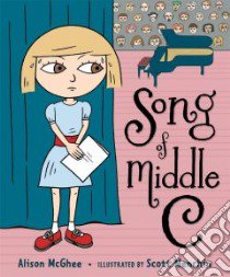 Song of Middle C libro in lingua di McGhee Alison, Menchin Scott (ILT)