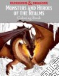 Monsters and Heroes of the Realms Coloring Book libro in lingua di Candlewick Press (COR)